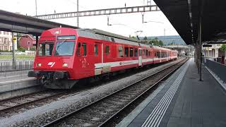 Arrivée dun RBDe 567 en gare de Porrentruy [upl. by Isobel]