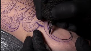 Vicious  Tattoo time lapse [upl. by Aurelie]