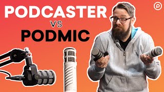 Rode Podcaster vs Rode PodMic Comparison [upl. by Swarts202]