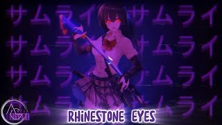 Nightcore  Rhinestone Eyes Lyrics [upl. by Martz]