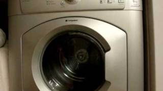 hotpoint aquarius tvf760 tumble dryer  programe 8 wool drying [upl. by Vihs]