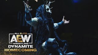 Watch Malakai Blacks Epic First AEW Entrance  AEW Dynamite Homecoming 8421 [upl. by Aizatsana194]