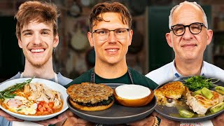 Gen Z vs Millennial vs Boomer Cooking Challenge [upl. by Karlotte]