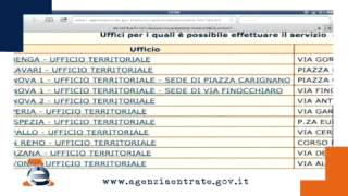 Prenotare un appuntamento allAgenzia delle Entrate [upl. by Nael]