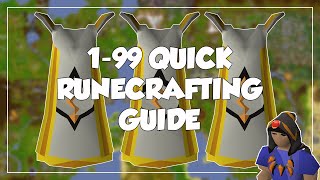 199 Quick Runecrafting Guide  Old School RunescapeOSRS [upl. by Tikna]