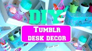 DIY tumblr desk decor [upl. by Sumedocin659]