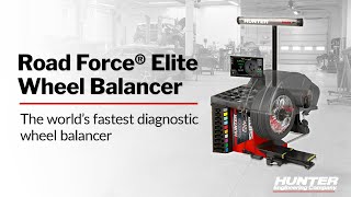 The industry’s leading diagnostic wheel balancer The Hunter Road Force® Elite [upl. by Ariday]