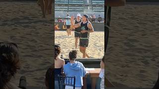 2121 Set 3 Theo Brunner Trevor Crabb v Taylor Sander  Crabb beachvolleyball avp league for 3rd [upl. by Rumpf]