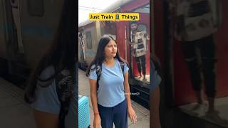 Just train things😜  Mahi Tiwari comedy shorts relatable mahikars [upl. by Jurdi]