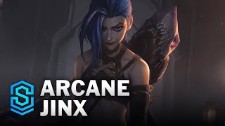 Arcane Jinx Skin Spotlight  League of Legends [upl. by Gosselin]