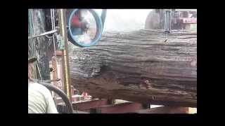 Cross Sawmill Rips Its Way To a New World Record [upl. by Mast218]