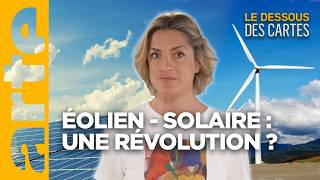 Éolien  solaire  une révolution l Le Dessous des Cartes  ARTE [upl. by Neile974]