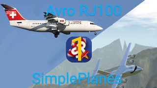 SimplePlanes Tutorial Nasıl Avro RJ100 yapılır part 1gövde avro avrorj100 rj100 simpleplanes [upl. by Laryssa821]