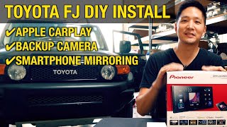 FJ DIY Installations Pioneer DMH2660NEX BeatSonic Backup Camera amp Smartphone Mirroring System [upl. by Kidder]