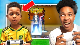 Letting My Little Bro Win At Fortnite Then DESTROYING Him [upl. by Darrin839]