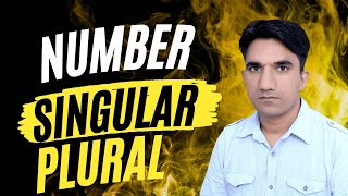 Number Singular and pluralenglishgrammar  Gurukul kurukshetra entrance Exam sinik mentor [upl. by Chema]