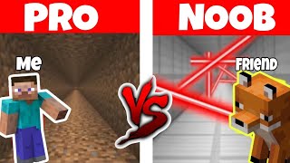 NOOB vs PRO IMPOSSIBLE PARKOUR CHALLENGE in Minecraft [upl. by Erolyat144]