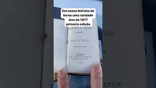 Aos colecionadores uma das raridades em nossa feirinha de livros [upl. by Ereveneug]