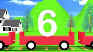 Learn to Count With Number Train [upl. by Enimsay]