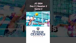 JO’s Session 2 Day 2 Game 2  Junior Olympics Water Polo Highlights usawp trending highlights [upl. by Aikit]