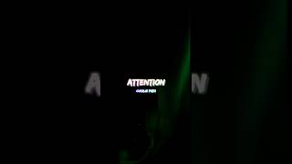 CHARLIE PUTH  ATTENTION LYRICS [upl. by Tuorah]