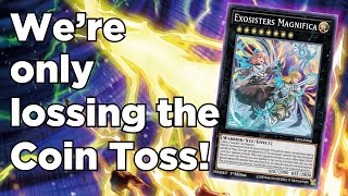 EXOSISTER DECK GOING SECOND AGAINST MASTER RANK  Combos 🎮  Decklist ✔️  YuGiOh MASTER DUEL [upl. by Bohman312]