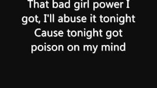 Nicole Scherzinger  Poison  Lyrics [upl. by Gnous]