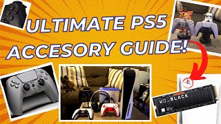 PS5 Ultimate Accessory Guide  Essential to Unheard Of amp Awesome [upl. by Lecram]