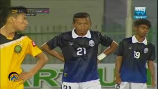 Goals replay Cambodia U16 2 0 Brunei U16 13 07 2016 YouTube [upl. by Shaylynn]