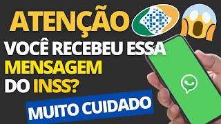 ATENÇÃO APOSENTADO E PENSIONISTA QUE RECEBEU ESSA MENSAGEM DO INSS  SAIBA O QUE FAZER NESSE CASO [upl. by Carola851]