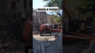 TRAGEDIA W POZNANIU Dźwig się przewróci  Jak do tego doszło [upl. by Halimak443]