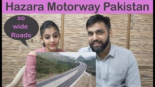 Indian Couple React on Hazara Motorway Drone Footage Abbotabad Pakistan  Reaction wala couple [upl. by Petrie]