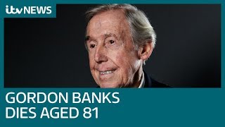 England World Cupwinning goalkeeper Gordon Banks dies aged 81  ITV News [upl. by Surovy]