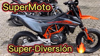 KTM 690 SMC R prueba de fuego 🔥 review amp test drive [upl. by Talmud]