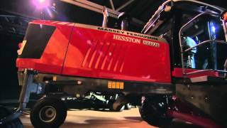 AGCO Windrower on the Machinery Show [upl. by Kris]