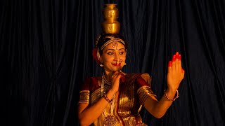 Kuchipudi Tarangam by Ashwini Bhat  Indian Classical Dance [upl. by Brawner]