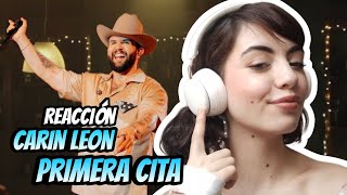 Reacción a Carin Leon  Primera Cita Official Video  Bethajo [upl. by Patterson]