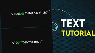 After effects text tutorial  after effects text animation [upl. by Bellis7]