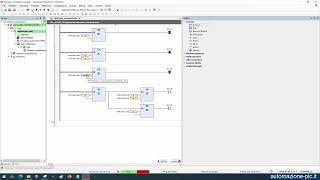 Corso di programmazione PLC ABB AC500 con Automation Builder istruzioni di comparazione [upl. by Adnamaa]