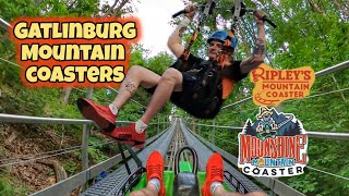 Mountain Coasters of The Smokies POV and Comparisons [upl. by Aviva]