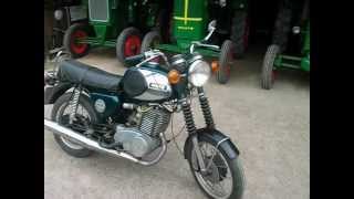 MZ TS 250 Oldtimer DDR [upl. by Ynittirb]