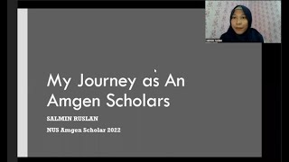 Salmin Ruslan  My Jurney as An Amgen Scholars [upl. by Yznil]