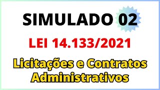 SIMULADO Lei 141332021  Lei de Licitações e Contratos Administrativos  10 Questões [upl. by Bernardine]