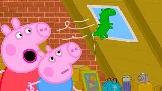 El globo perdido de George  Peppa Pig en Español Episodios Completos [upl. by Yrrak]