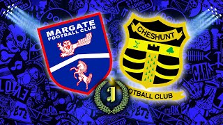 HIGHLIGHTS  LEAGUE4  Margate FC v Cheshunt FC H  25th August 2023 [upl. by Peednas557]