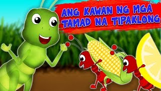 Ang kawan ng mga tamad na Tipaklong  The Herd of Lazy Grasshoppers  Tagalog Moral Stories  Kwento [upl. by Malti]