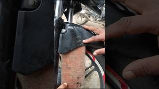 Honda Shine Bike Mudguard repair shortsvideo youtubeshorts [upl. by Yennaiv]