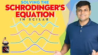 Numerically solving the SCHRODINGER EQUATION in SCILAB  Harmonic Oscillator  Infinite Square Well [upl. by Teplica]