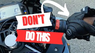 Motorcycle Smooth Throttle Control Tips 2024 Beginner Easy beginnerrider newrider motorcycle [upl. by Kinelski]