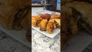 OUTOFTHIS WORLD Sausage Rolls Better than Gordon Ramsay’s Favorite shorts puffpastry [upl. by Amalie355]